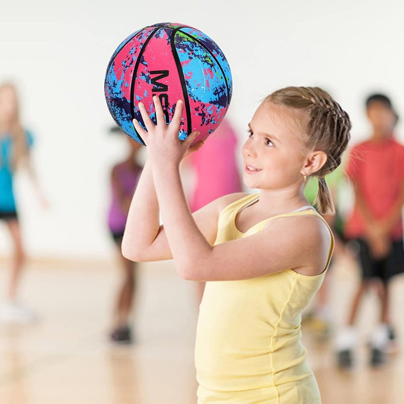 MSCYAE Kids Basketball - Size 3(22") & 5(27.5") for Backyard, Park, Pool Play & Practice for Children - Image 4